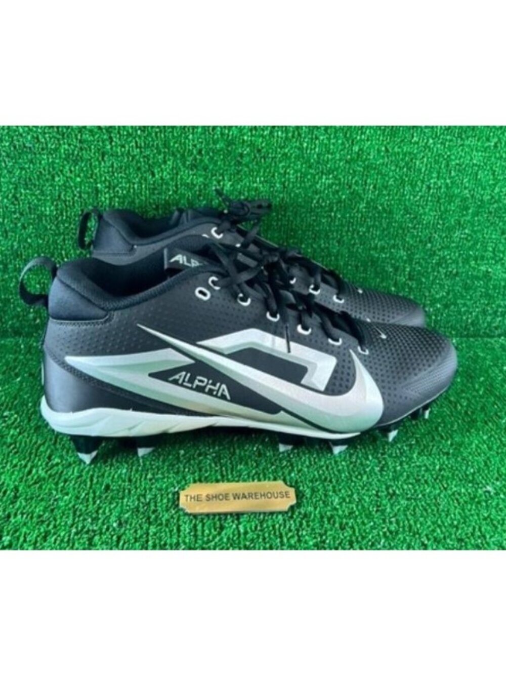 Men’s Nike Alpha Menace 4 Varsity Cleats Oregon Ducks PE IB4045-001  Size 14 W